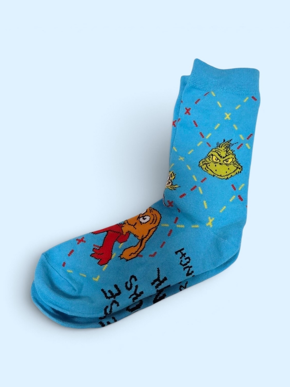 Novelty Grinchx Mcdonalds Socks